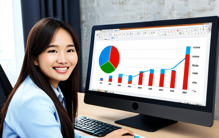 생성형 AI를 활용한 스토리텔링 기법 - **Content Creation:** "A Vietnamese content creator in a brightly lit, modern co-working space, smil...