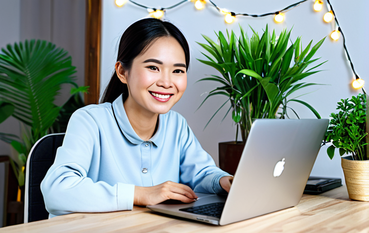 생성형 AI를 활용한 스토리텔링 기법 - **SEO Success:** "A graph showing website traffic increasing, with the Vietnamese flag subtly incorp...