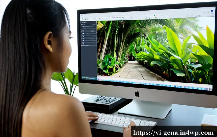 Home 17 생성형 AI로 영상 콘텐츠 제작하기 - Photorealistic modern Vietnamese home office, a young Vietnamese woman creating generative AI video ...